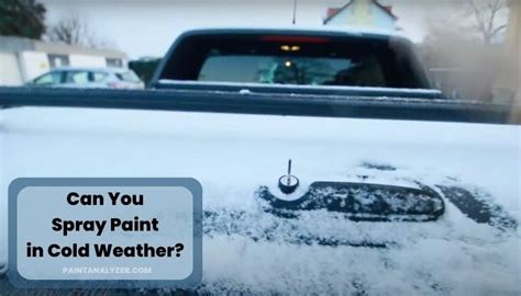 Can You Spray Paint in Cold Weather? Exploring the Unpredictable Nature of Artistic Expression