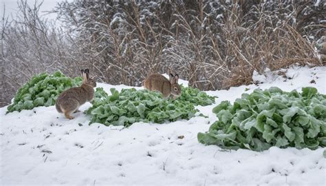 What to Feed Wild Rabbits in Winter: And Why They Might Secretly Love Snowboarding